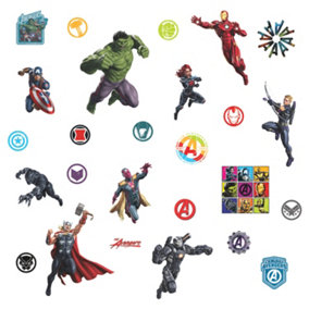 RoomMates Classic Avengers Peel & Stick Wall Decals