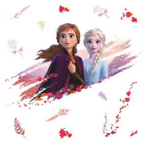 RoomMates Frozen II Elsa & Anna Giant Peel & Stick Wall Decals