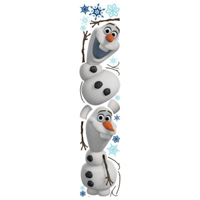 RoomMates Frozen Olaf The Snow Man Peel & Stick Wall Decals