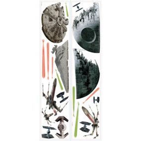 RoomMates Star Wars Classic Spaceships Peel & Stick Wall Decals