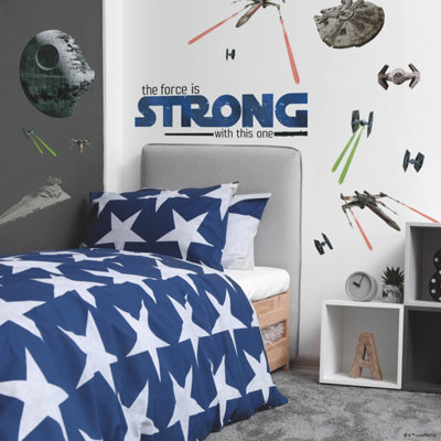 RoomMates Star Wars Classic The Force Is Strong Peel & Stick Wall Decals