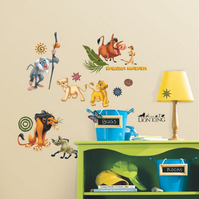 RoomMates The Lion King Peel & Stick Wall Decals