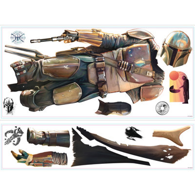 RoomMates The Mandalorian Giant Peel & Stick Wall Decals