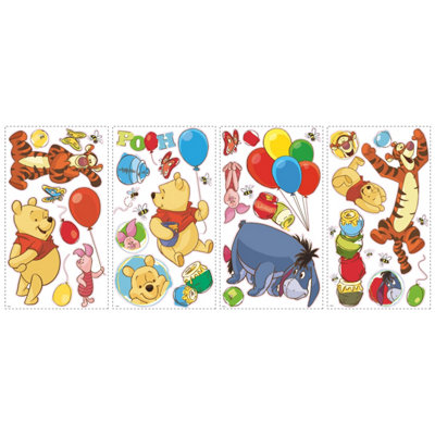 RoomMates Winnie The Pooh Pooh & Friends Peel & Stick Wall Decals