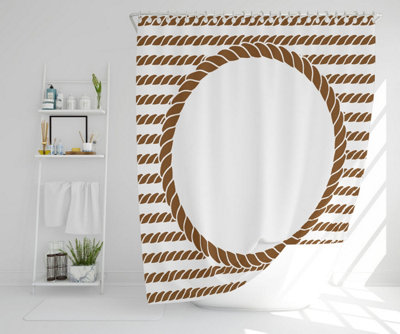 Rope Border (Shower Curtain) / Default Title Price Comparisons | Compare The Build