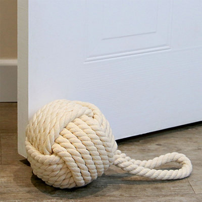 Rope Knot Door Stop - Yarn Door Stopper