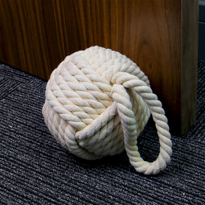 Rope Knot Door Stop - Yarn Door Stopper - 6