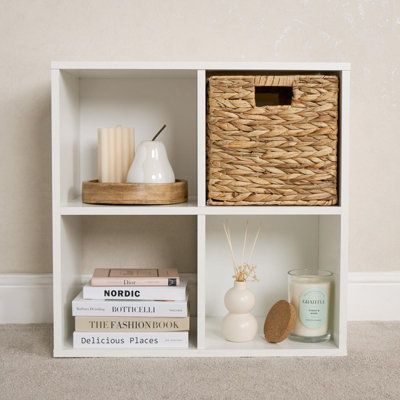 Rope Storage Box Cubes Folding Space Saving Shelf Boxes