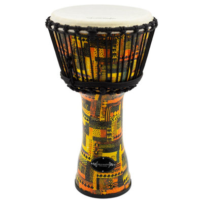 Rope Tuned Djembe Drum - African Synthetic Hand Drum