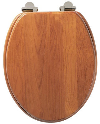 Roper Rhodes Antique Pine Wooden Soft Close Toilet Seat Top Fix Quick Release