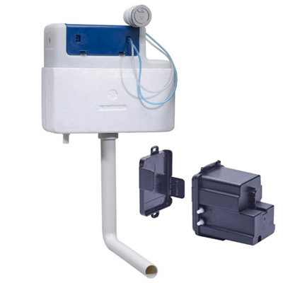 Roper Rhodes Cascade Concealed Dual Flush WC Toilet Cistern Back To Wall+ Sensor