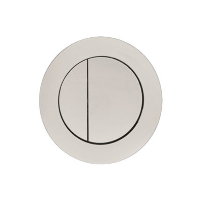 Roper Rhodes Chrome Round Dual Flush Plate Button For TR9001 TR9002 TR9009