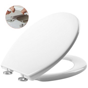 Roper Rhodes Neutron Soft Close Toilet Seat - Top Fix Quick Release Easy Clean