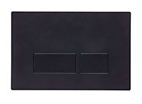 Roper Rhodes Plaza Dual Flush Plate Button Matt Black For TR9001 TR9002 TR9009