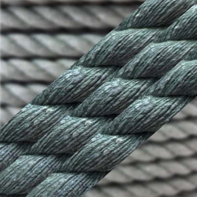 RopeServices UK 10mm Grey Natural Cotton Rope x 35 Metres