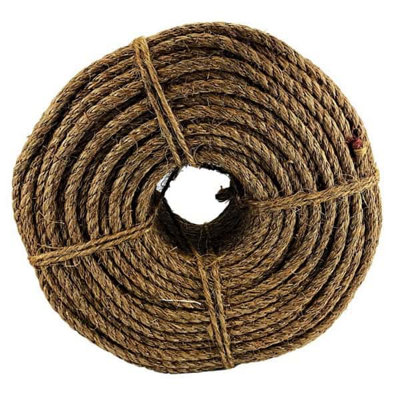 RopeServices UK 10mm Natural Manila Rope (220 Metre Coil)
