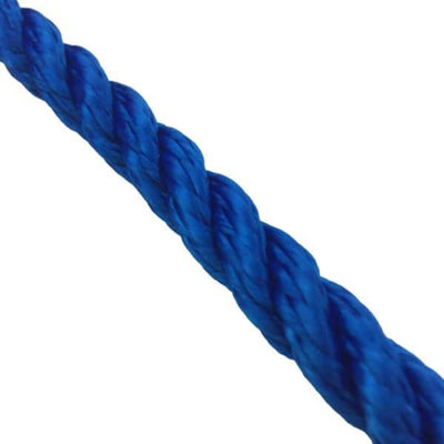 RopeServices UK 10mm Royal Blue Softline Mooring Rope 8 Inch Soft Eye x ...