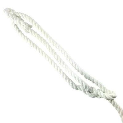 RopeServices UK 20mm White Softline Multifilament Plain Rope Halter x 8 ...