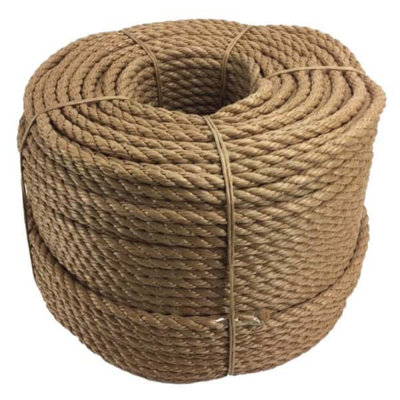 RopeServices UK 40mm Synthetic Manila Decking Rope x 5 Metres