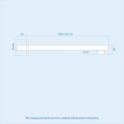 Rose 2 Way Square Concealed Thermostatic Mixer Valve Hand Held Shower Head - 9