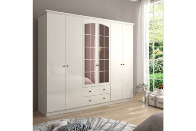 White and deals rose gold wardrobe