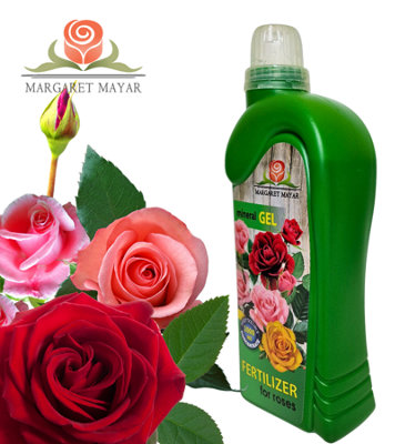 ROSE BLOOMS GALORE, MINERAL GEL FERTILIZER - 1L - FLOWER CARE