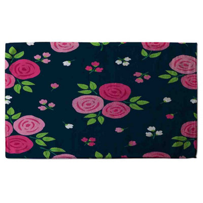 Rose Bud Pattern (Bath Towel) / Default Title Price Comparisons | Compare The Build