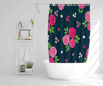 Rose Bud Pattern (Shower Curtain) / Default Title Price Comparisons | Compare The Build
