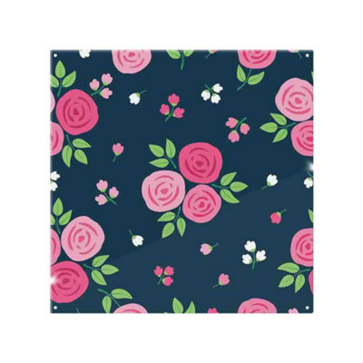 Rose Bud Pattern Splash Back designer style