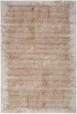 Rose Gold Abstract Modern Easy to clean Rug for Bedroom & Living Room-119cm X 180cm