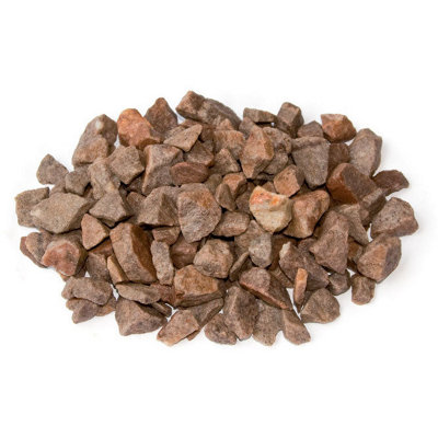 Rose Pink Decorative Chippings Bulk Bag - 3