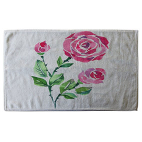 Rose Print (Bath Towel) / Default Title