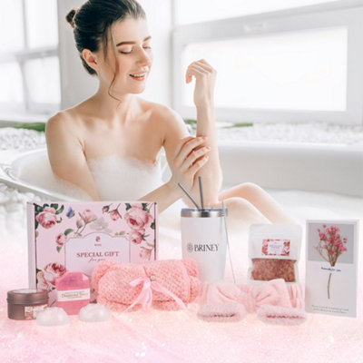 Rose-Scented Spa Bath Gift Set