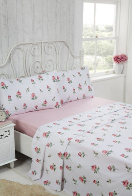 Rosebud Bed Sheet Set by Rapport