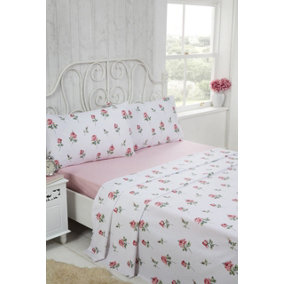 Rosebud Bed Sheet Set by Rapport