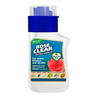 RoseClear Ultra Shield 200ml Pesticide Free Plant Care Spray for Roses ...