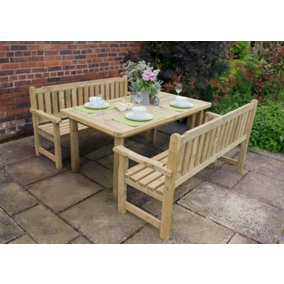 Rosedene Wooden Benches & Table set