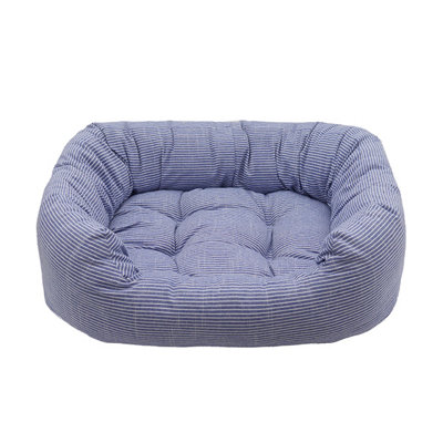 Rosewood Pet Bed Blue Sky Stripe Medium Square Bed Price Comparisons | Compare The Build