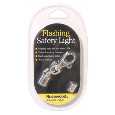 Rosewood Safety Blinker Light for Pets