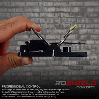Roshield Pro-Quality Mouse Traps x6