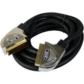 Ross 3M Scart Cable with 24k Gold Plated Connectors