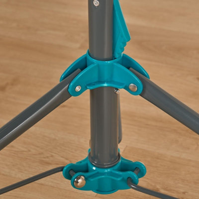 Rotary Airer 3 Arm Clothing Drying Rack Laundry Storage Space Saving ...