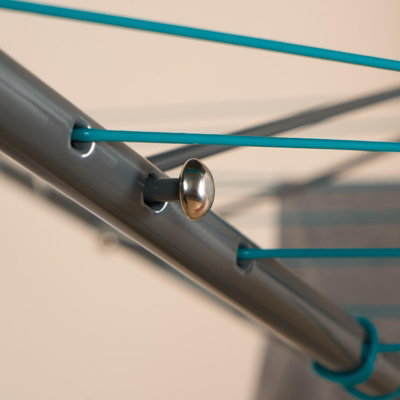 Rotary Airer 3 Arm Clothing Drying Rack Laundry Storage Space Saving ...