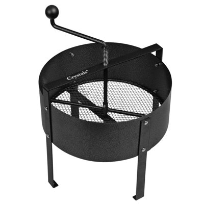 Rotary Garden Compost Sifter 18L Heavy Duty Soil Sieve Riddle