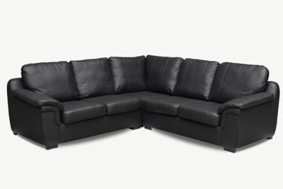 Rotary Large Leather Double Corner Sofa