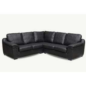 Rotary Large Leather Double Corner Sofa