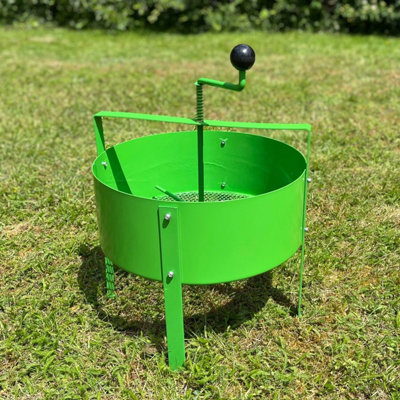 Rotary Soil Compost Sieve Screener - Potting Riddle Soil Sifter