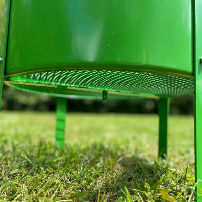 Rotary Soil Compost Sieve Screener - Potting Riddle Soil Sifter