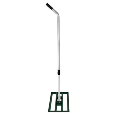 Rotary Spreader Gritter Fertiliser & Lawn Leveller 50cm Levelling Rake ...