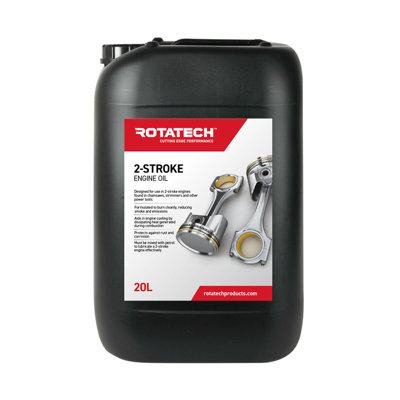 Rotatech 2Stroke Oil 20 Litres All Chainsaws, Strimmers, Brushcutters